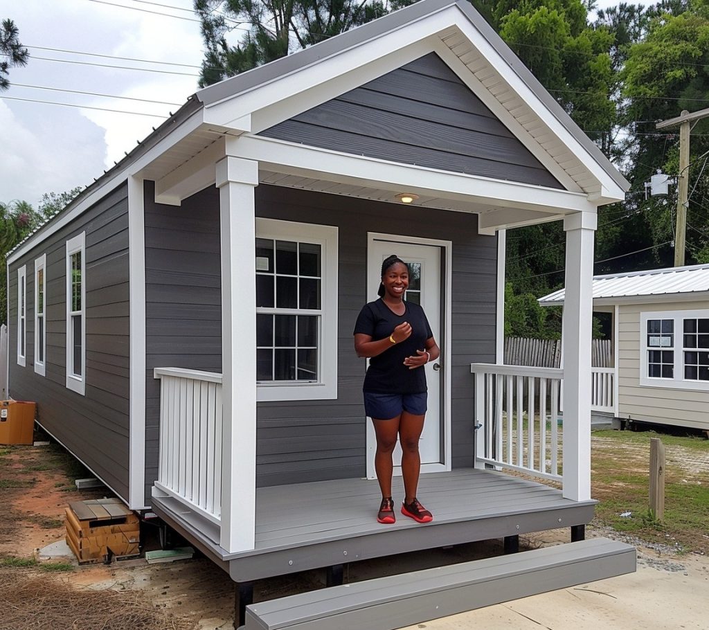 27-year-old pays $0 to live in a ‘luxury tiny home’—how she built it for $4,000: ‘I forget I’m living in a shed’