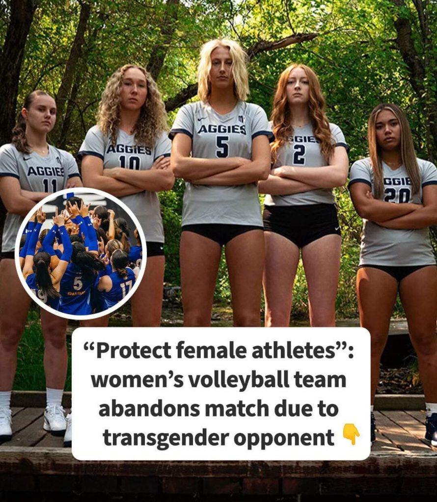 Utah State Volleyball Team Forfeits Match Over Trans Athlete