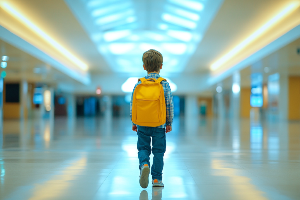 I Saw a Lost Child in the Airport — What He Had in His Backpack Made Me Gasp