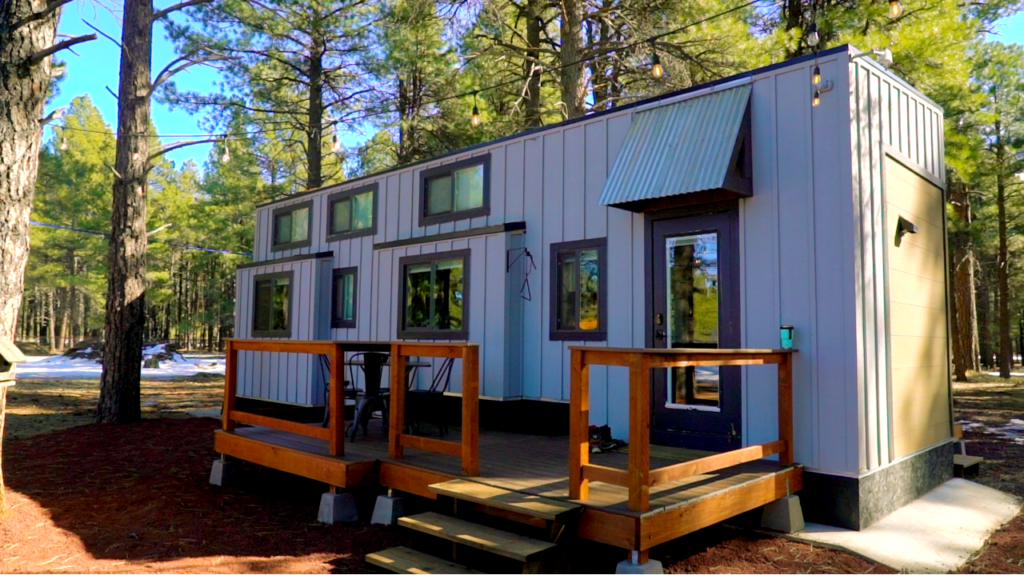 Family of 5 in Tiny House on Homestead