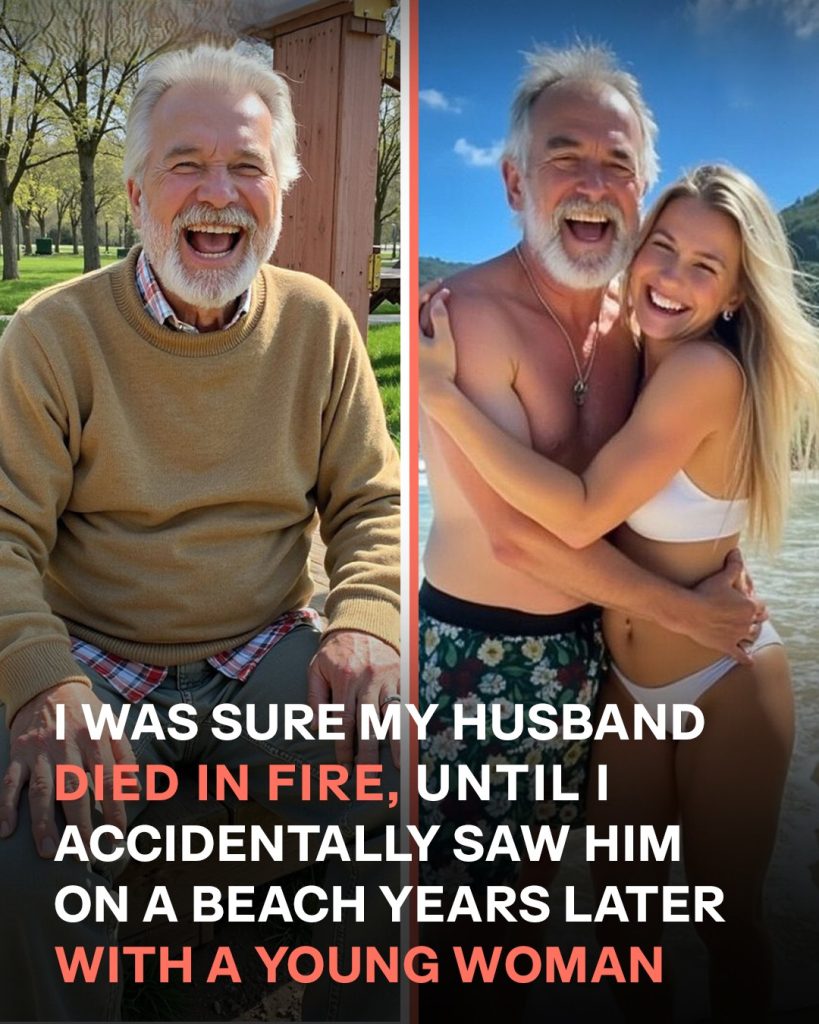 Old Lady Thinks Her Husband Died in Fire, Years Later She Accidentally Sees Him with Young Woman