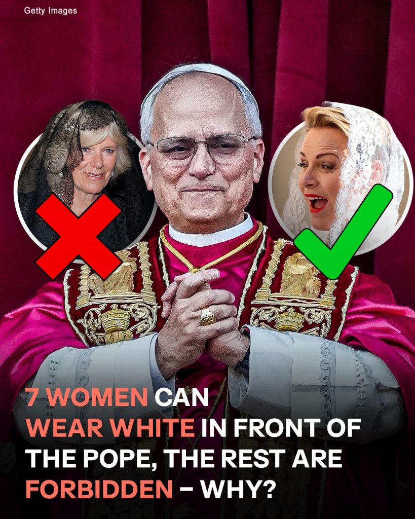 Why Only These 7 Women in the World Are Allowed to Wear White When Meeting the Pope