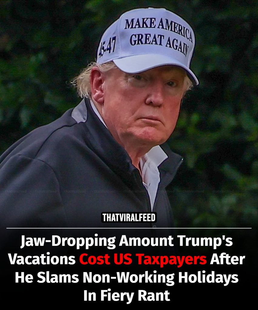 Donald Trump Blasts Non-Working Holidays As New Figures Reveal Taxpayers Are Footing The Bill For His Pricey Vacations