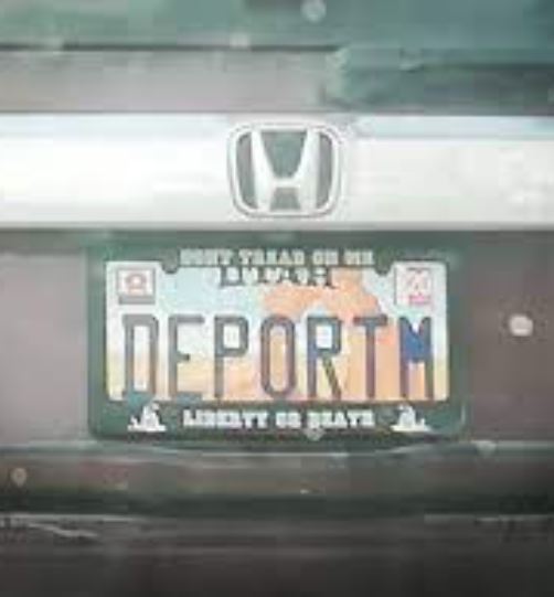 A Teacher Spots a “Controversial” License Plate, Prompting a State Inquiry