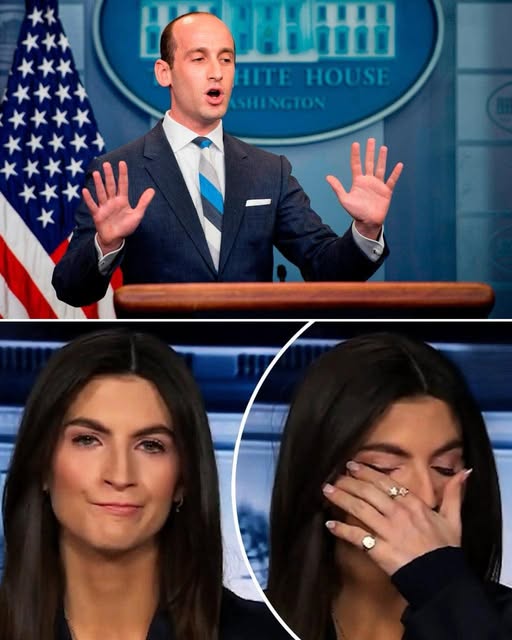 Stephen Miller FLIPS OUT and HUMILIATES Kaitlan Collins in the Oval Office