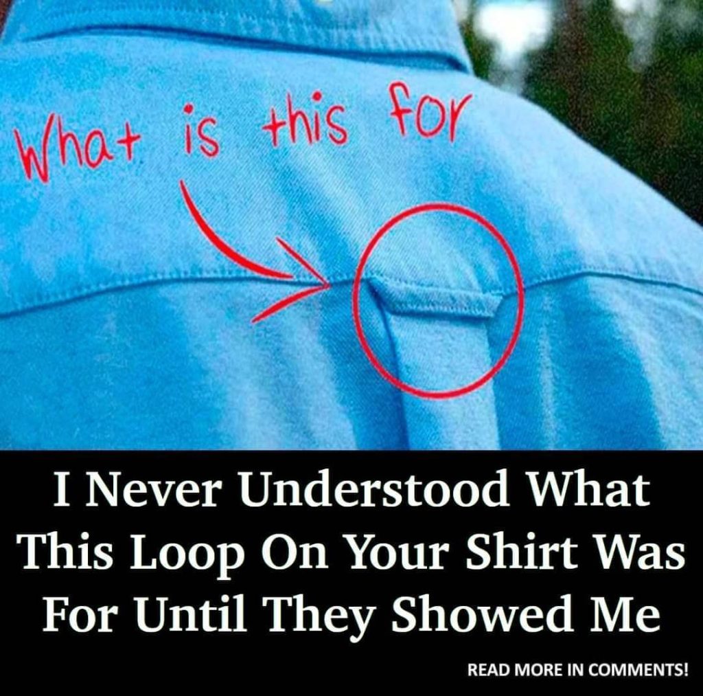 Why Do Button-Down Shirts Have Loops On the Back?