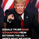 Donald Trump Signs Proclamation to Ban Travel from 12 Countries – Details