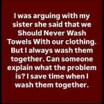 The Truth About Washing Towels and Clothes Together