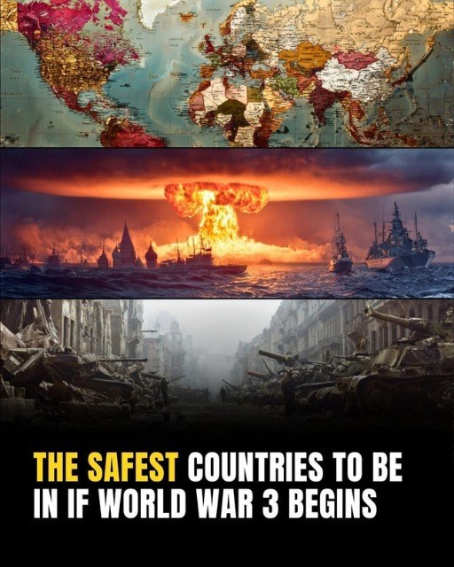 The Safest Countries To Be In If World War 3 Begins