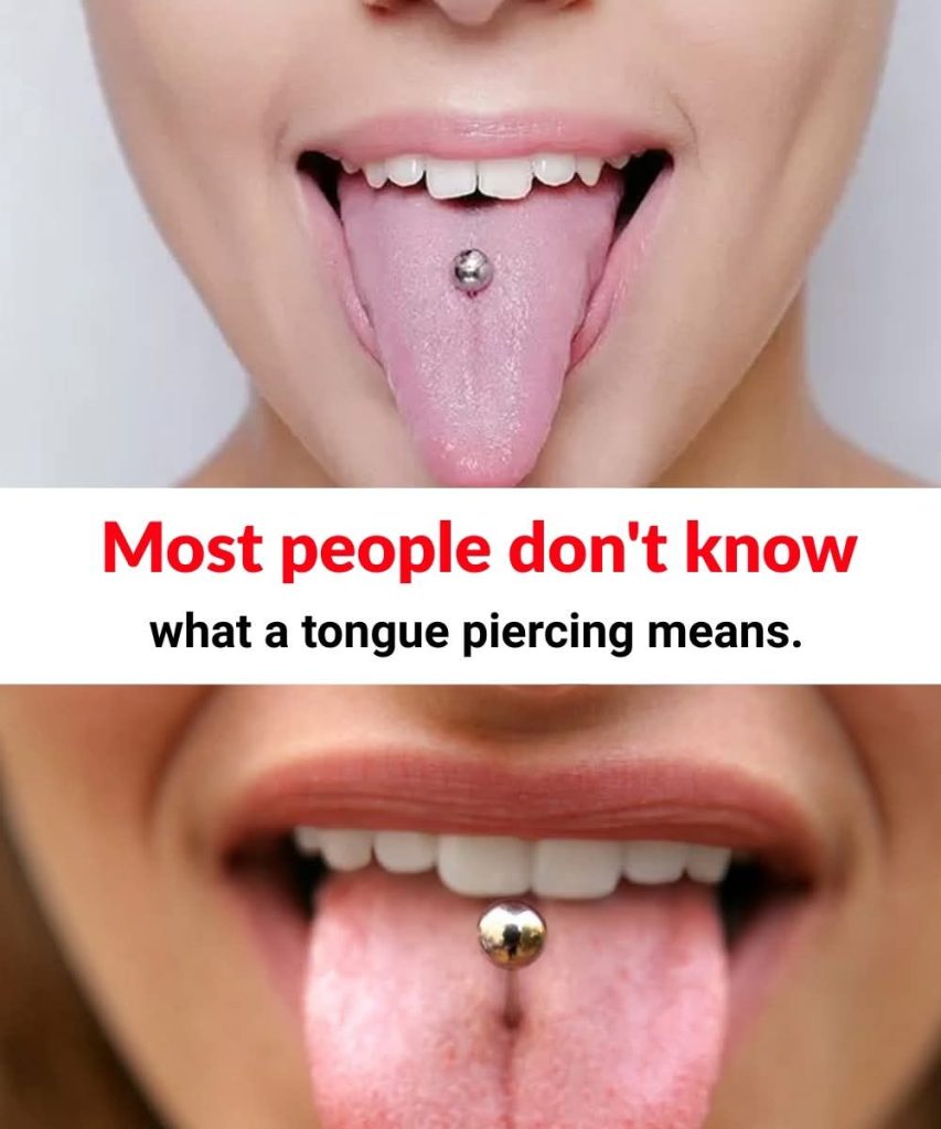 The Hidden Meaning Behind Tongue Piercings Most People Don’t Know
