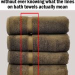 Here’s What The Lines On Bath Towels Actually Mean