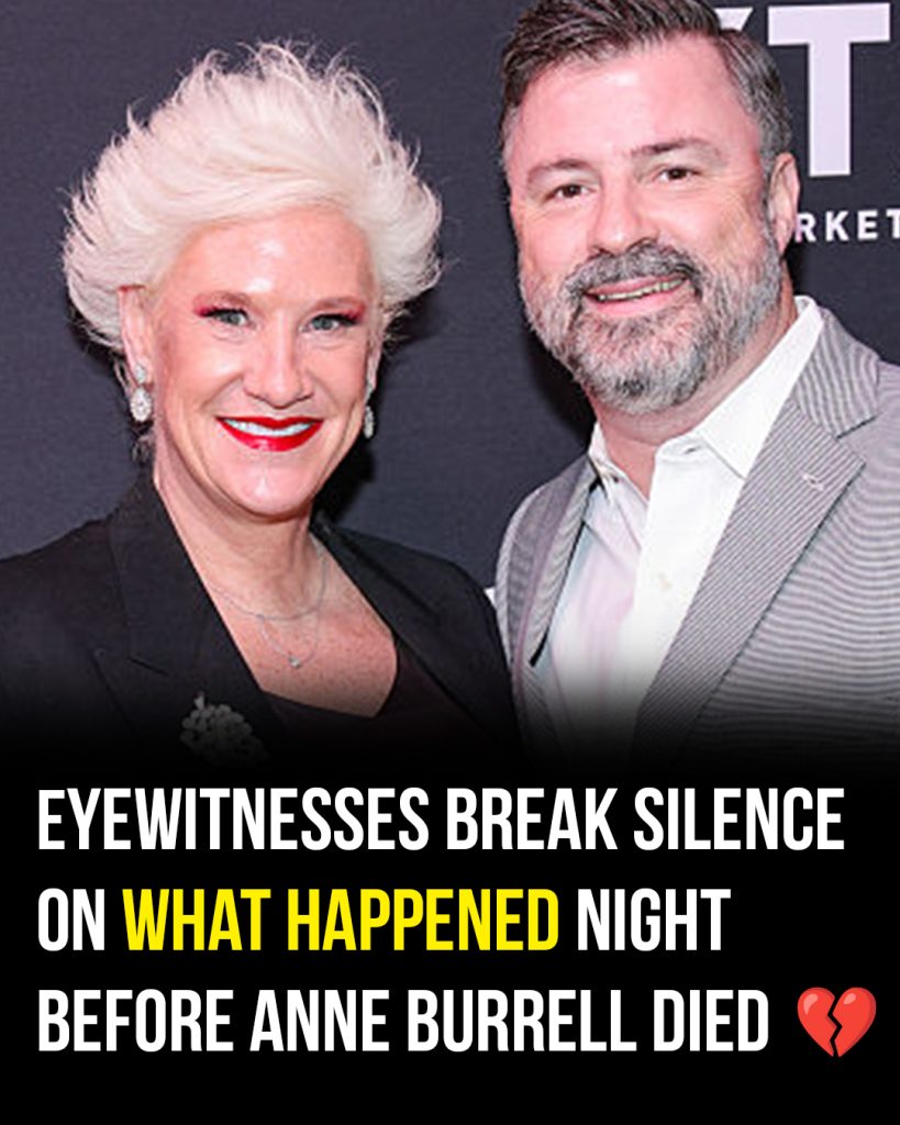 Eyewitnesses reveal heartbreaking details from hours before Anne Burrell’s sudden passing