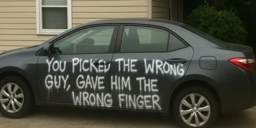 I Thought I Knew My Fiancé Until I Saw ‘You Picked the Wrong Guy, Gave Him the Wrong Finger’ on His Car One Morning – Story of the Day