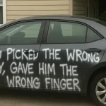 I Thought I Knew My Fiancé Until I Saw ‘You Picked the Wrong Guy, Gave Him the Wrong Finger’ on His Car One Morning – Story of the Day