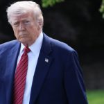 Déjà vu: Trump stumbles on Air Force One, just like Biden