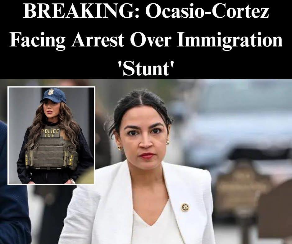 Ocasio-Cortez Threatened With Arrest Over Immigration ‘Stunt’