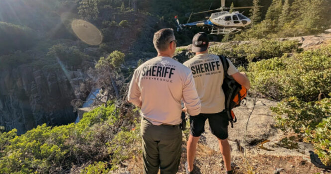 Three hikers found dead after jumping into waterfall