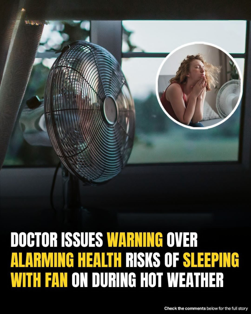 Doctor Warns: Sleeping With A Fan On May Trigger Allergies And Respiratory Issues