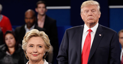 Hillary Clinton trolls Trump with three brutal words