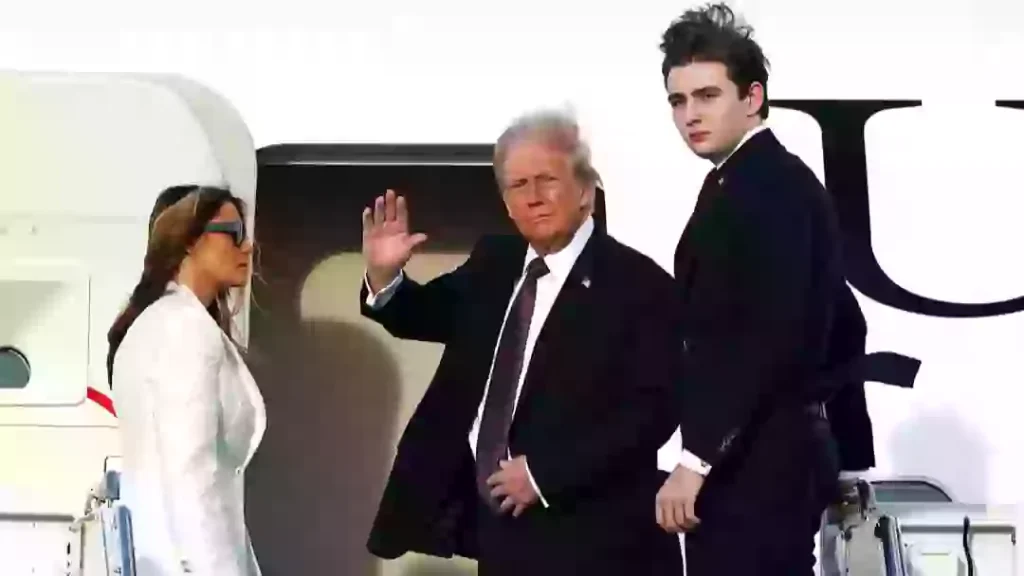 Donald Trump reveals the four golden rules to parenting that he gave son Barron while growing up