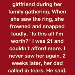 I proposed to my girlfriend during her family gathering