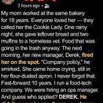 My Mom Was Fired for the Pettiest Reason — But Karma Struck Back