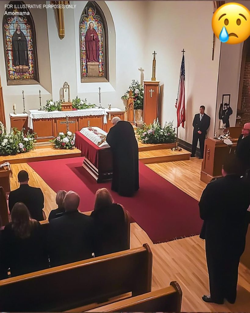 Priest stunned by unexpected discovery while conducting funeral
