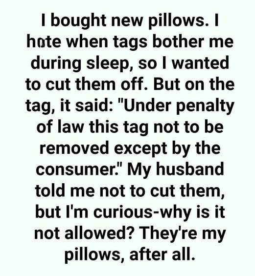 Is It Really Illegal to Cut Off That Pillow Tag? Here’s the Truth Behind the Label