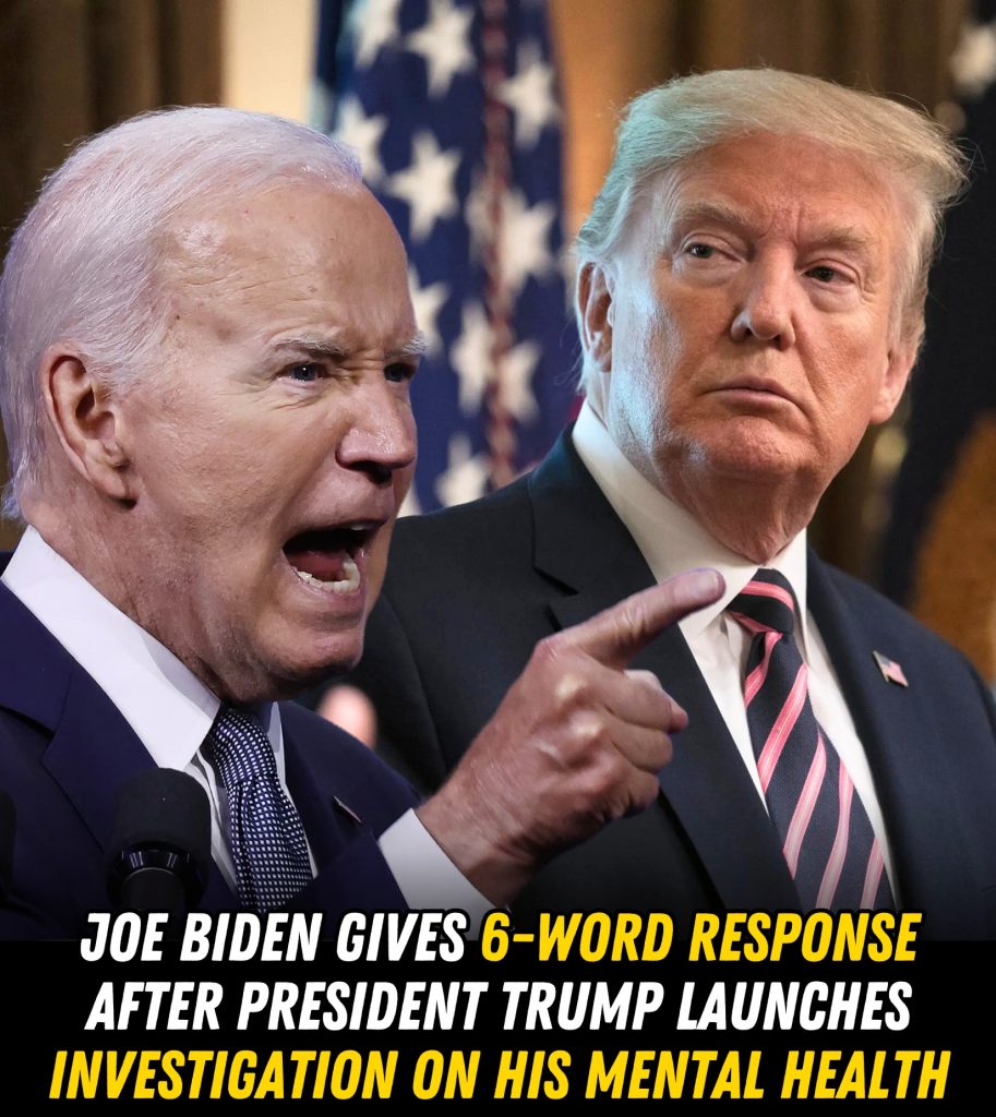 Joe Biden hits back at Donald Trump’s investigation — but the President isn’t backing down