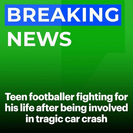 Teenage footballer, 17, fighting for his life in hospital after being involved in tragic car crash which killed his sister