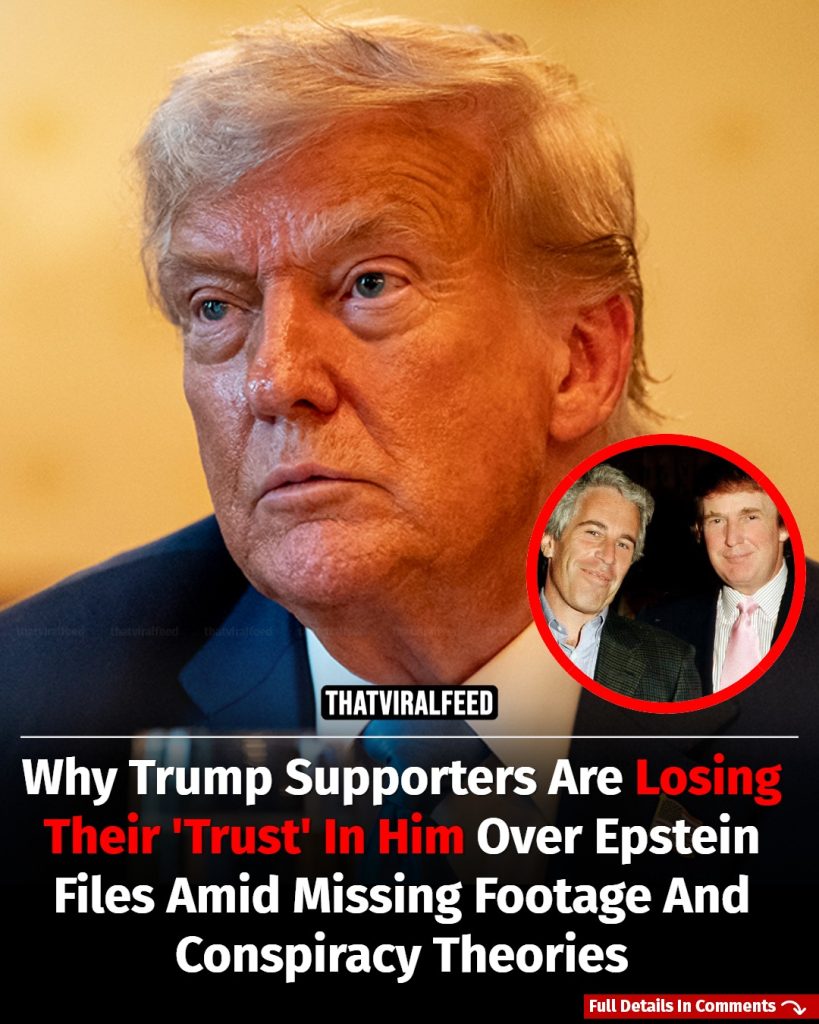 Why Some Trump Supporters Are Starting To Lose Faith Over Epstein Case Files And Missing Evidence