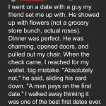 My Date Insisted on Paying the Bill – I Wish I Hadn’t Let Him