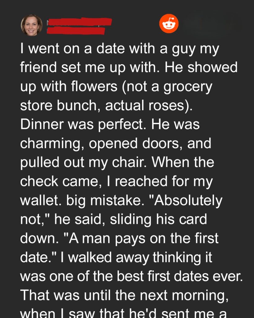 My Date Insisted on Paying the Bill – I Wish I Hadn’t Let Him