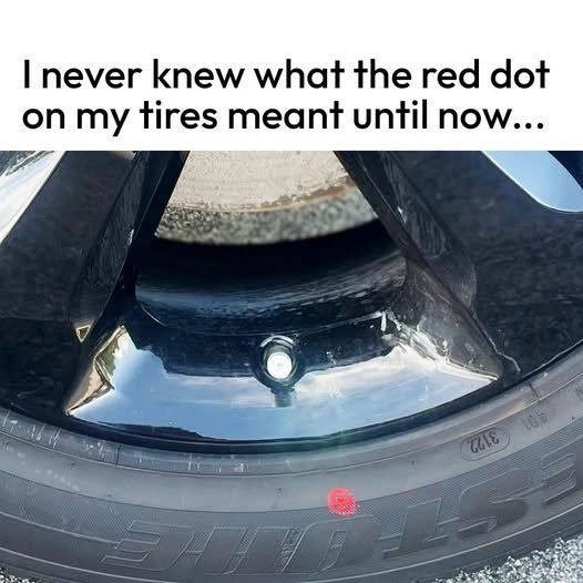 What Does a Red or Yellow Dot on Your Tires Mean? Here’s What You Should Know