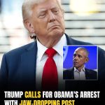 Trump Shares Shocking AI Video of Obama Arrest—Internet Erupts with Speculation and Outrage