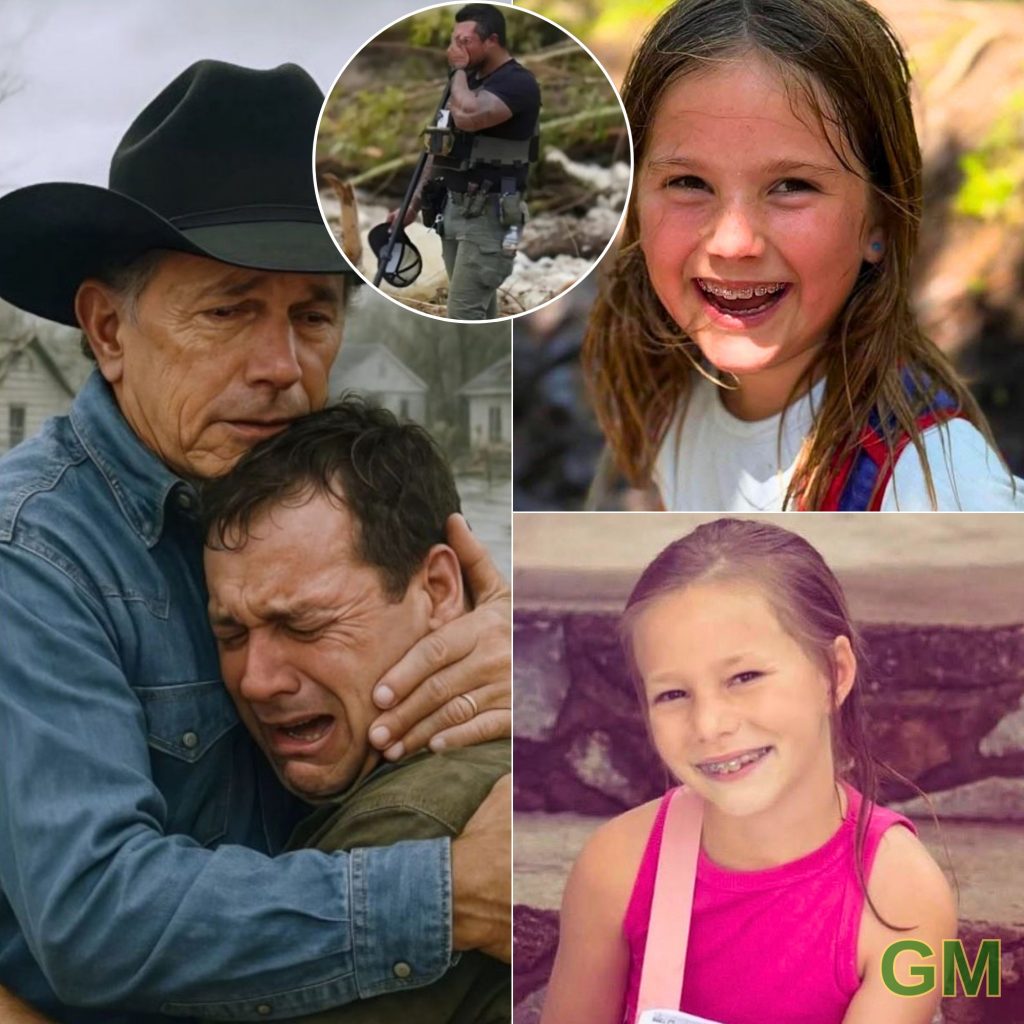 When Michael’s 8-year-old daughter went missing in the Texas flood, no one could break through his shock until a country legend quietly walked in, sat down, and shared something so intimate, it changed everything.
