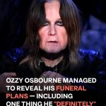 Inside Ozzy Osbourne’s Funeral Plans After Death at 76