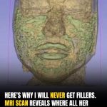 Doctor Reveals: MRI Scan Of The Face Of A 33-Year-Old Woman Reveals Where All Of Her Filler Went