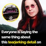 Beautiful detail on Ozzy Ozbourne’s casket revealed as family and fans say goodbye
