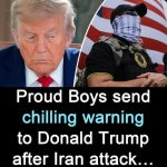 Proud Boys say Trump will lose their support if he engages in Iran war