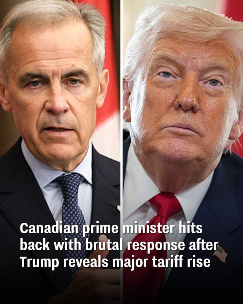 Canadian prime minister hits back with brutal response after Trump reveals major tariff rise