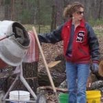 Her husband was abusive, so she took her children and ran away from home