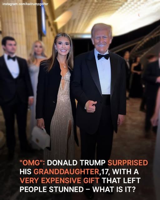 Donald Trump Reveals the Pricey Gift He Gave His Granddaughter as a Surprise