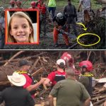 Breaking News: A rescue worker has found the last missing girl among 27 people swept away by floodwaters but he refused to talk after seeing her face