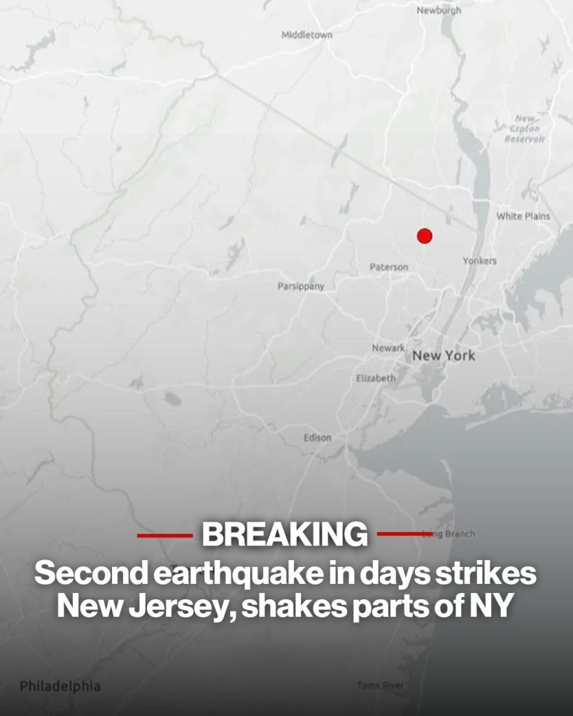 Second Earthquake in Days Rattles New Jersey and New York