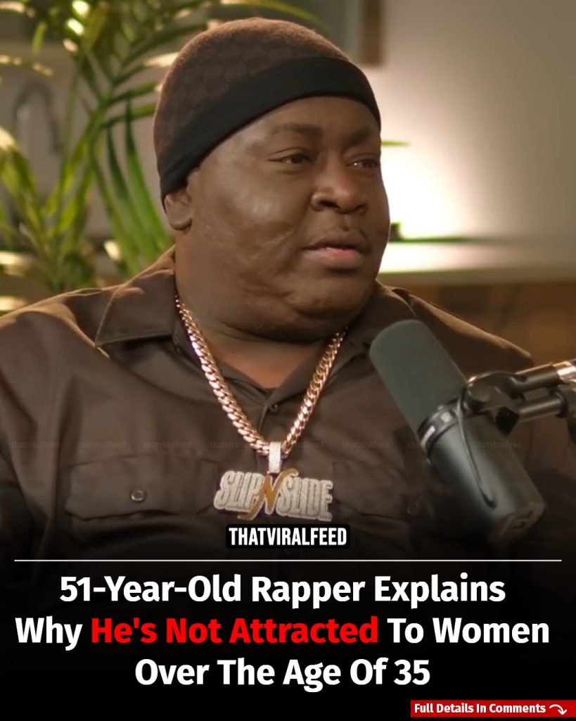 51-Year-Old Rapper Shares Why He’s Not Into Dating Women Over 35