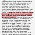 Waitress Mocked My Grandma’s Tip — She Never Expected My Response