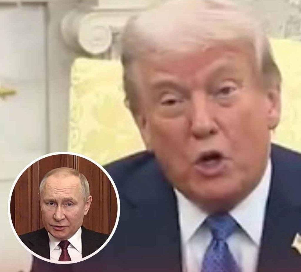 Donald Trump Issues 50-Day Ultimatum To Putin To End Ukraine War