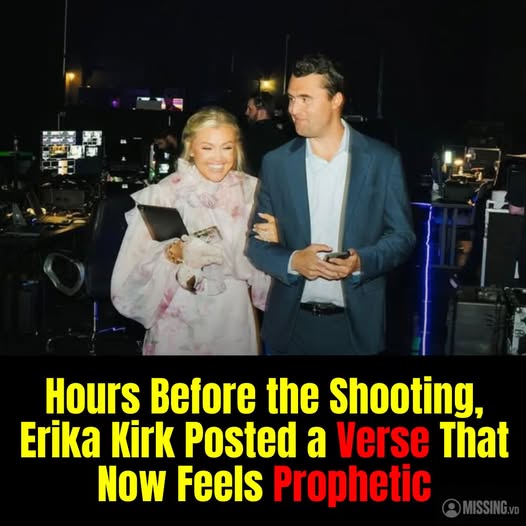Moments Before the Tragedy: Charlie Kirk’s Wife Shared Psalm 46:1 — Hours Later, He Was Shot