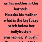Little Johnny Walks in on his mother, read more below..